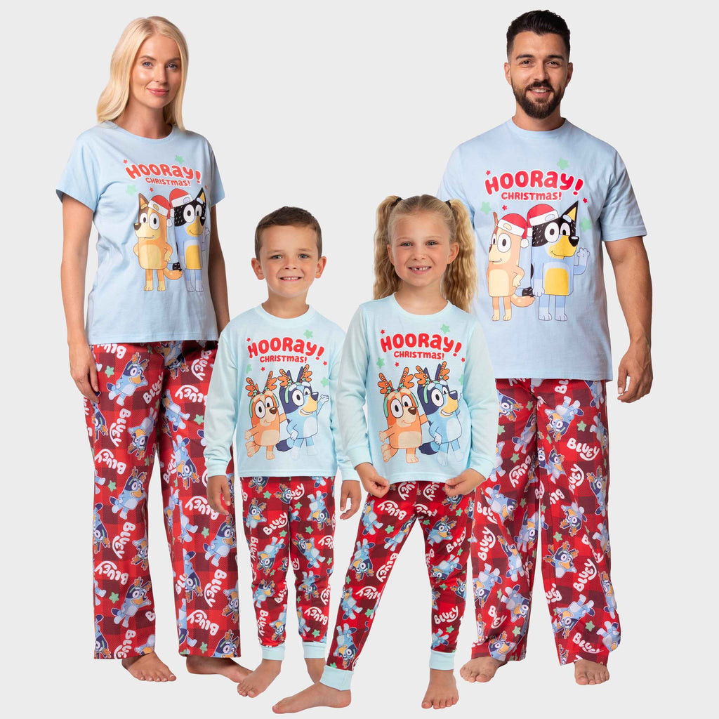 Girls Bluey Christmas Pyjamas