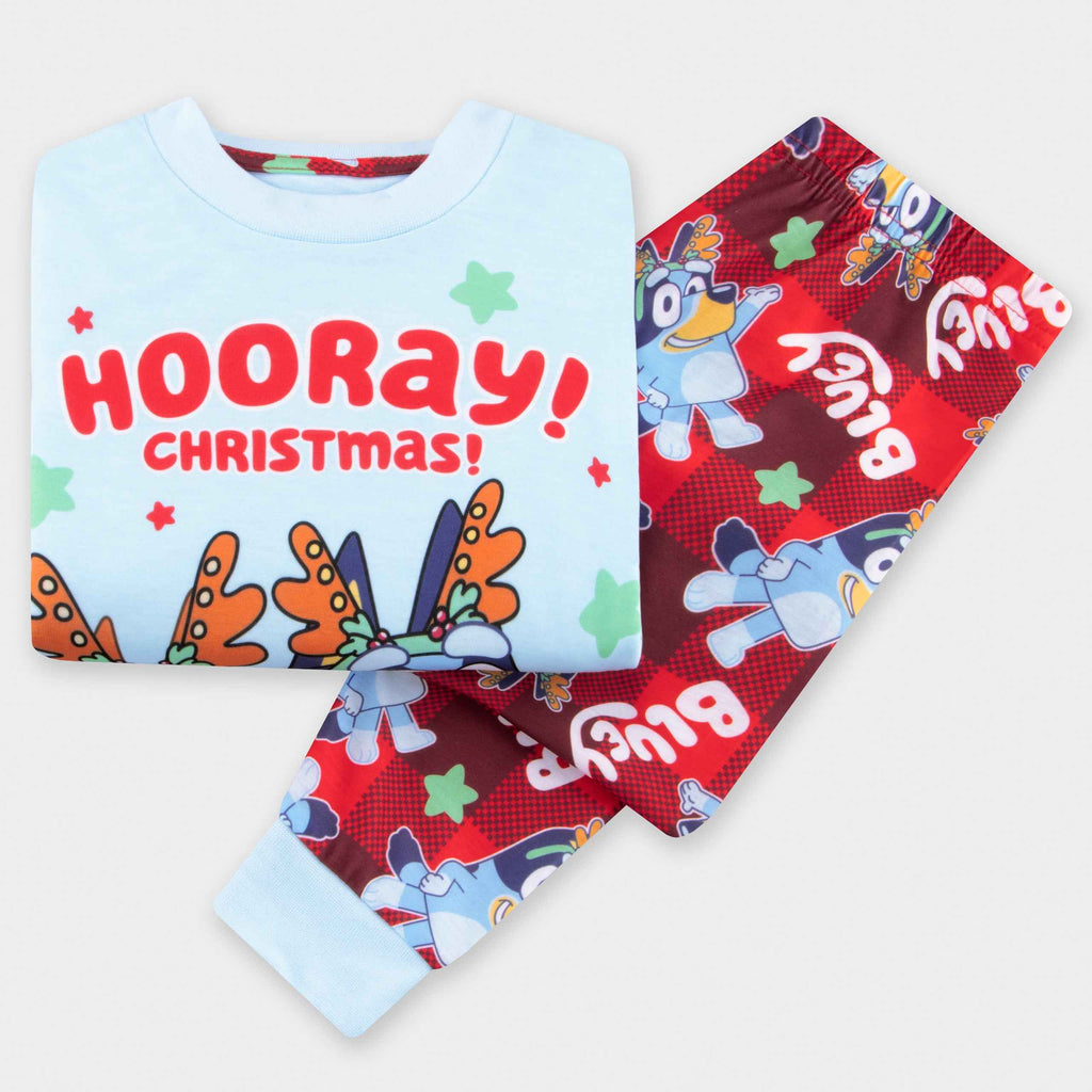 Girls Bluey Christmas Pyjamas