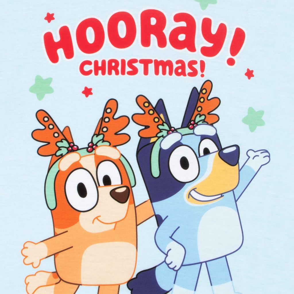 Girls Bluey Christmas Pyjamas