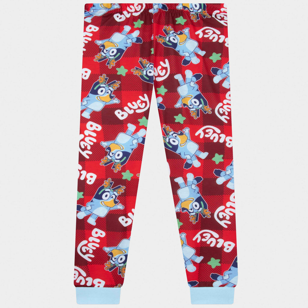 Girls Bluey Christmas Pyjamas