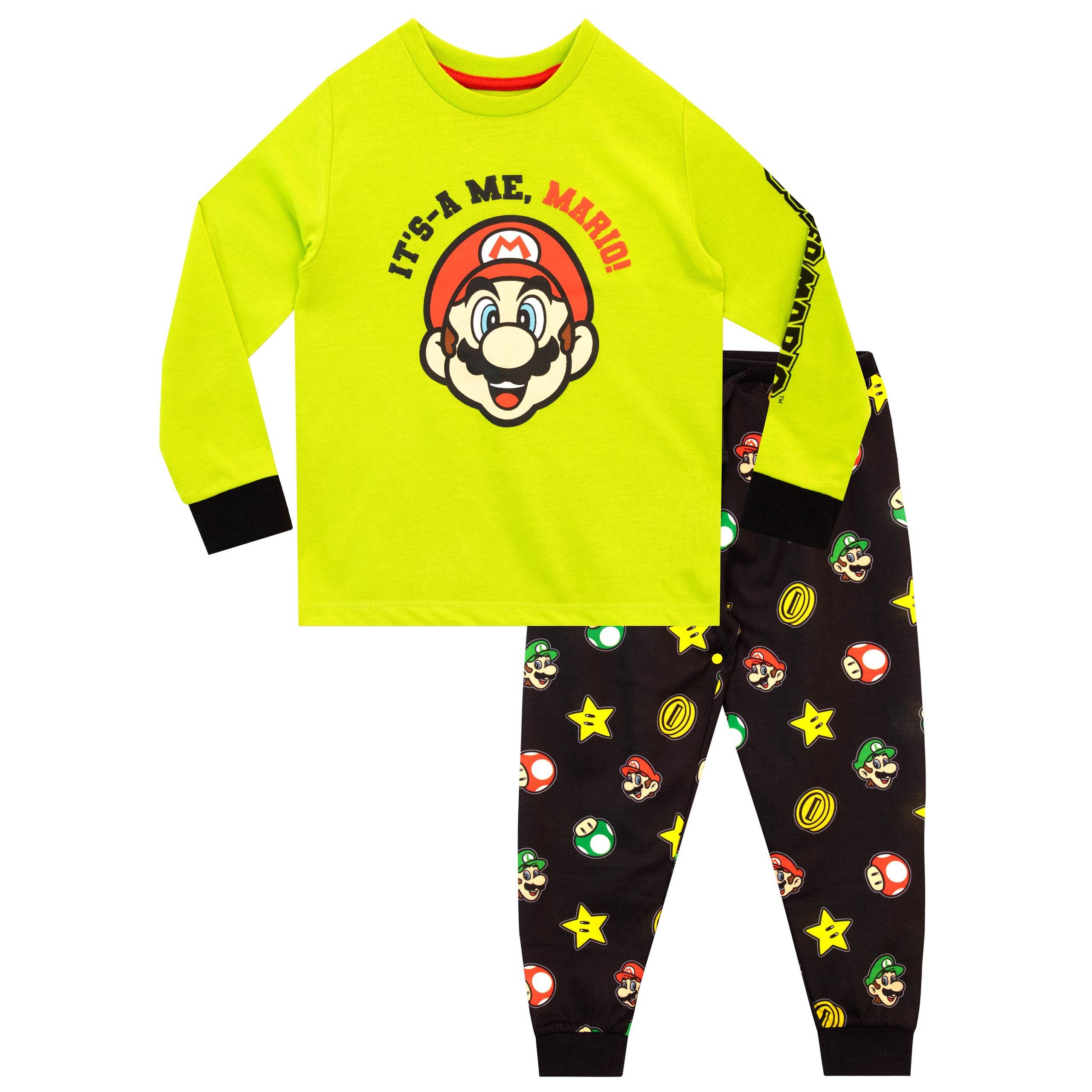Super Mario Boys Pyjamas - Mario