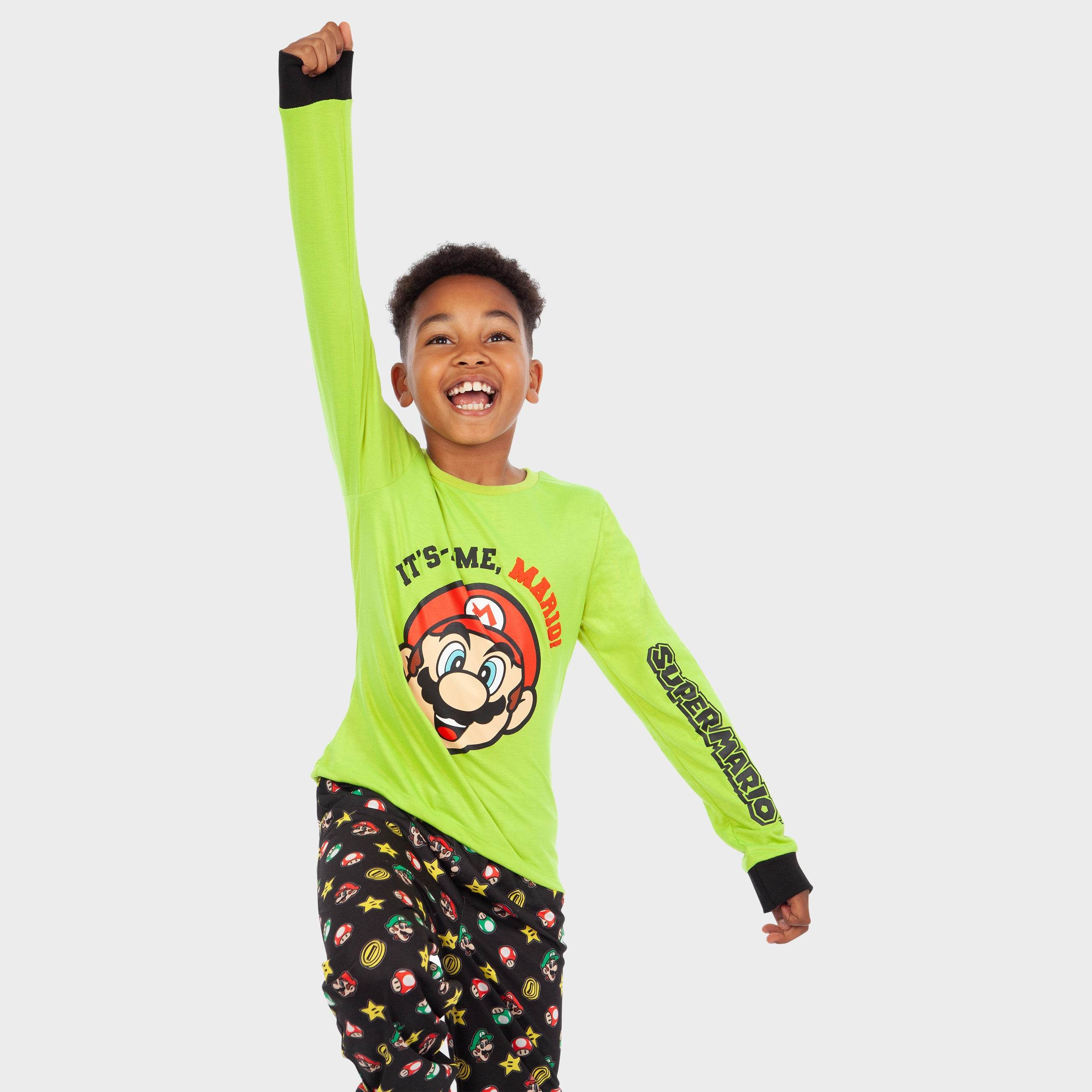 Super Mario Boys Pyjamas - Mario