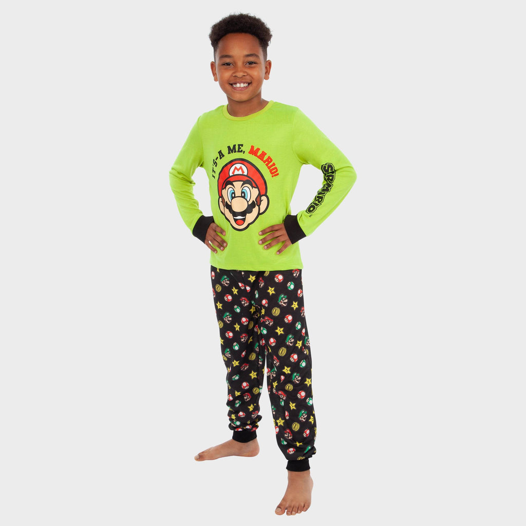 Super Mario Boys Pyjamas - Mario
