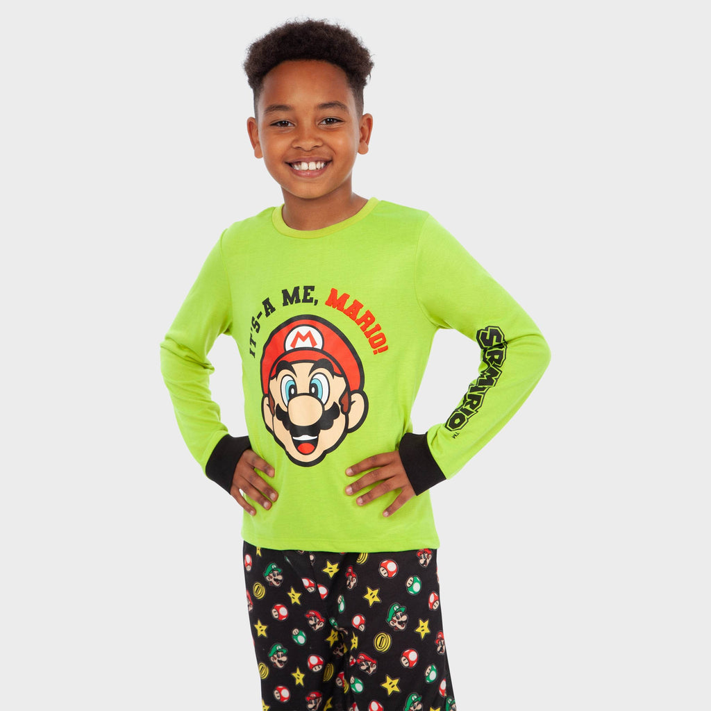 Super Mario Boys Pyjamas - Mario