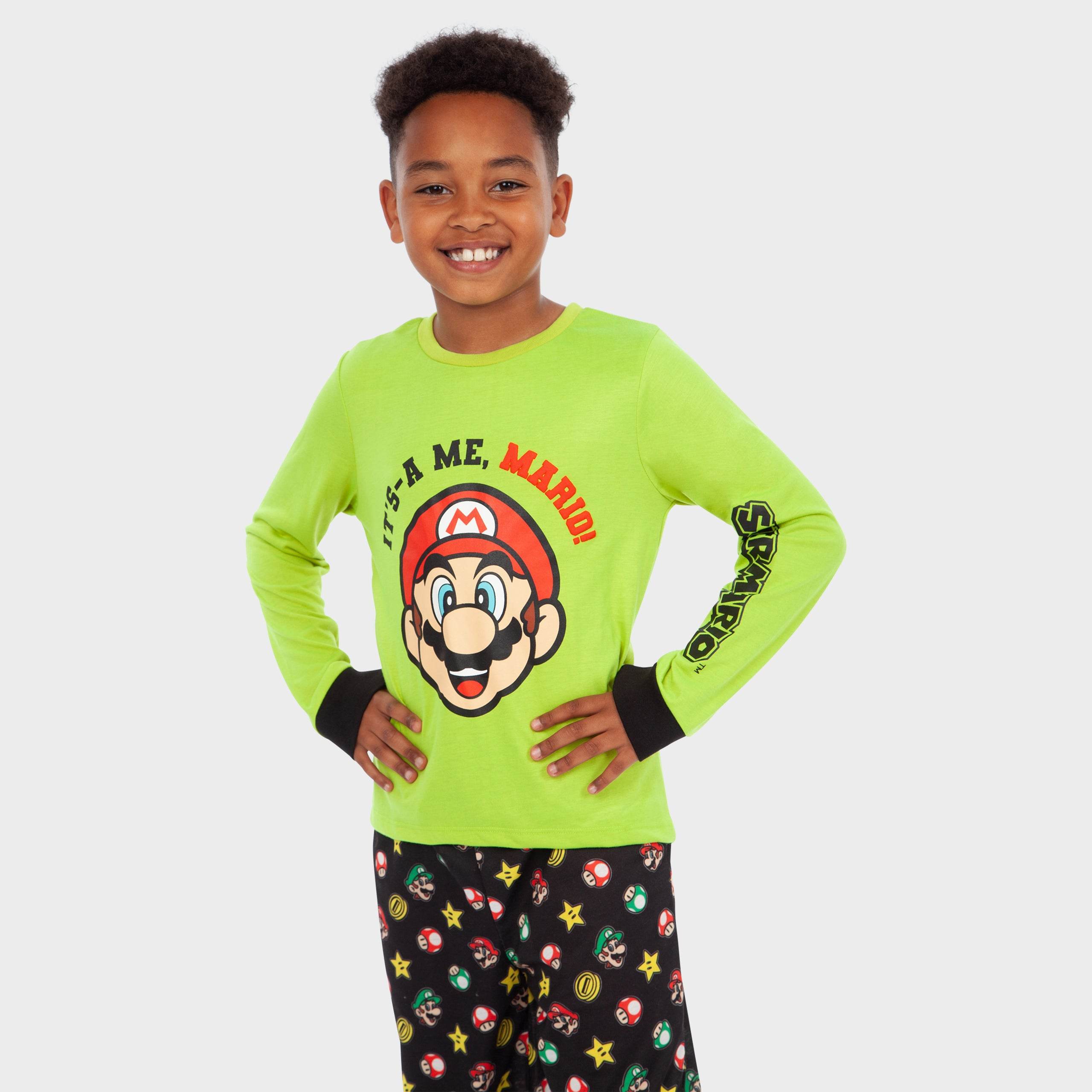 Super Mario Boys Pyjamas - Mario